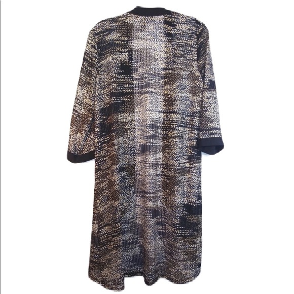 R&M Richards Draped Cardigan Sz 10P - Picture 2 of 5